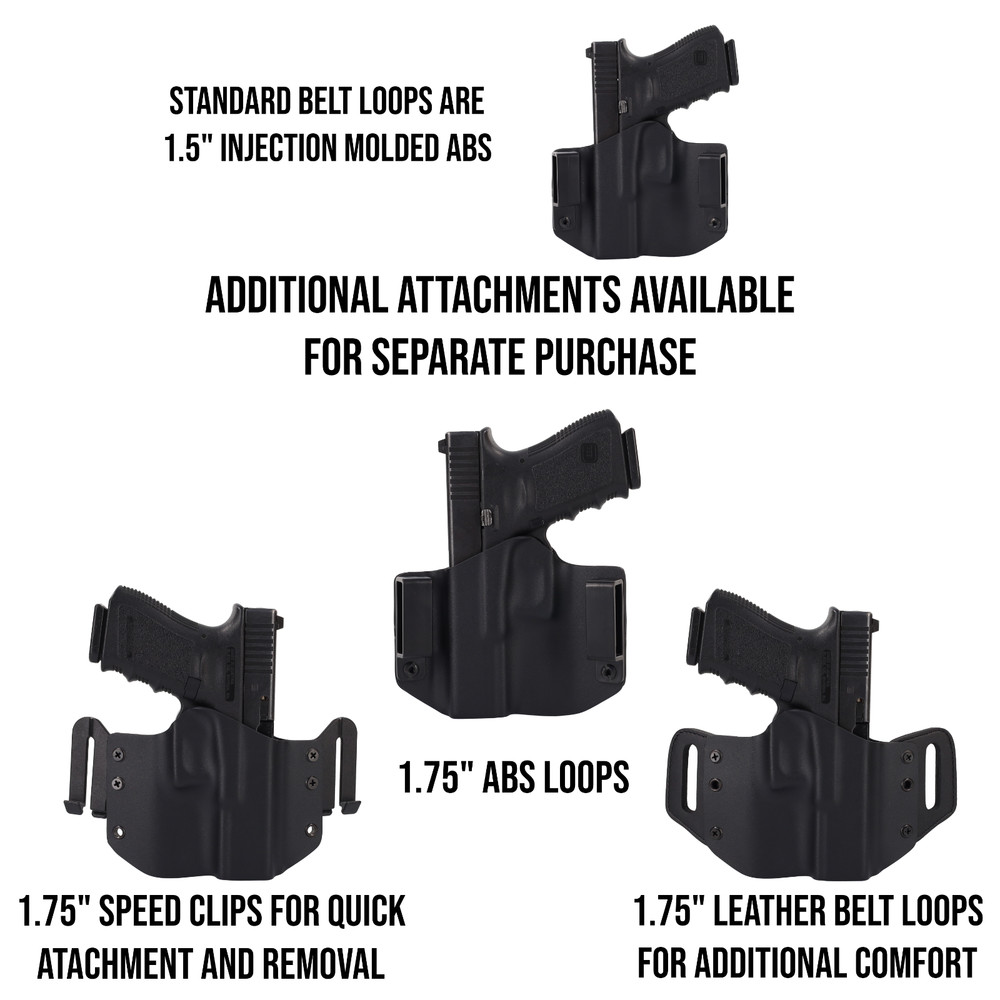 OWB Light Holster - Walther Handguns - Streamlight TLR-1 - Optic - Multicam