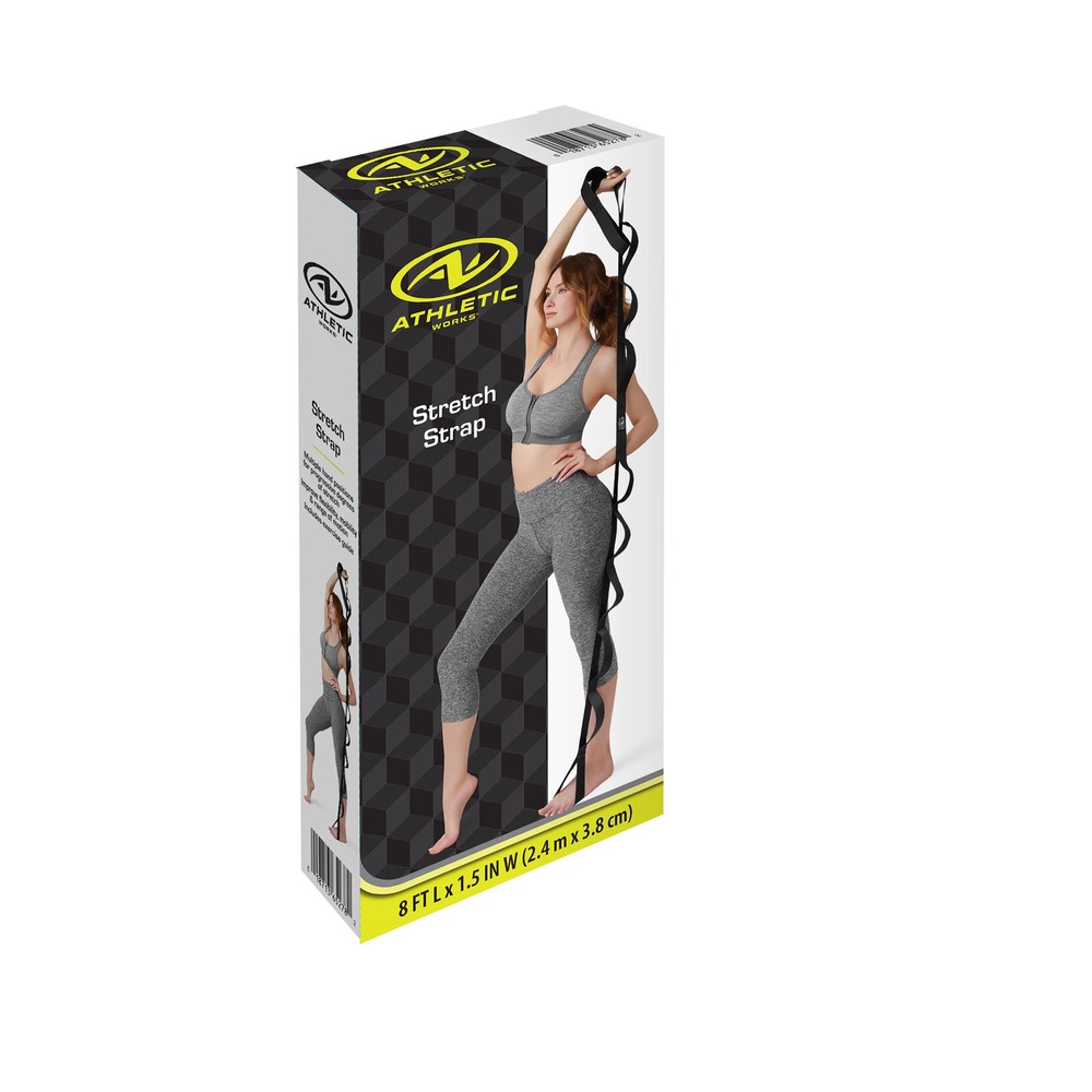 Athletic Works Recovery Resistance Stretch Strap Exercise Bands