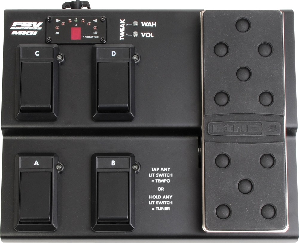 Line 6 FBV Express MKII Guitar Footswitch Black