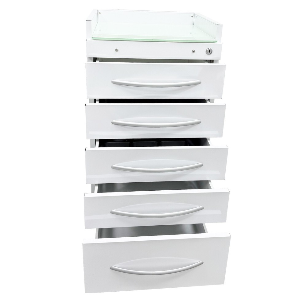 17.7"*15.7" Versatile ABS-Structured Office Side Cabinet Home Side Cabinet wit