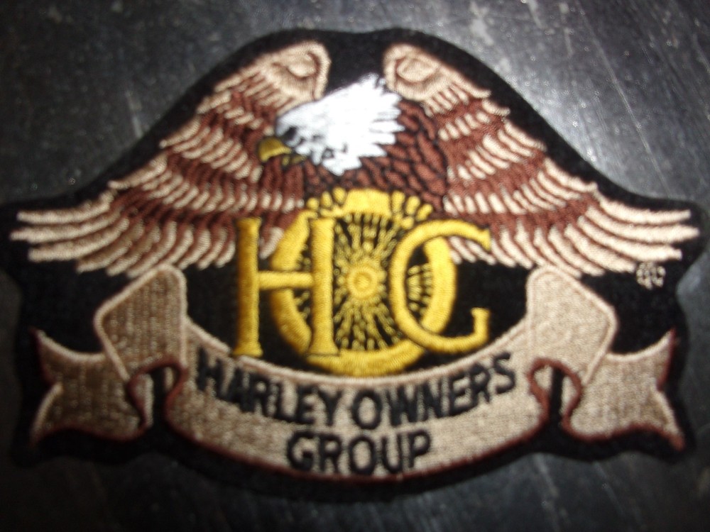 Harley Davidson HOG Harley Owners Group Patch 5 X 3.25
