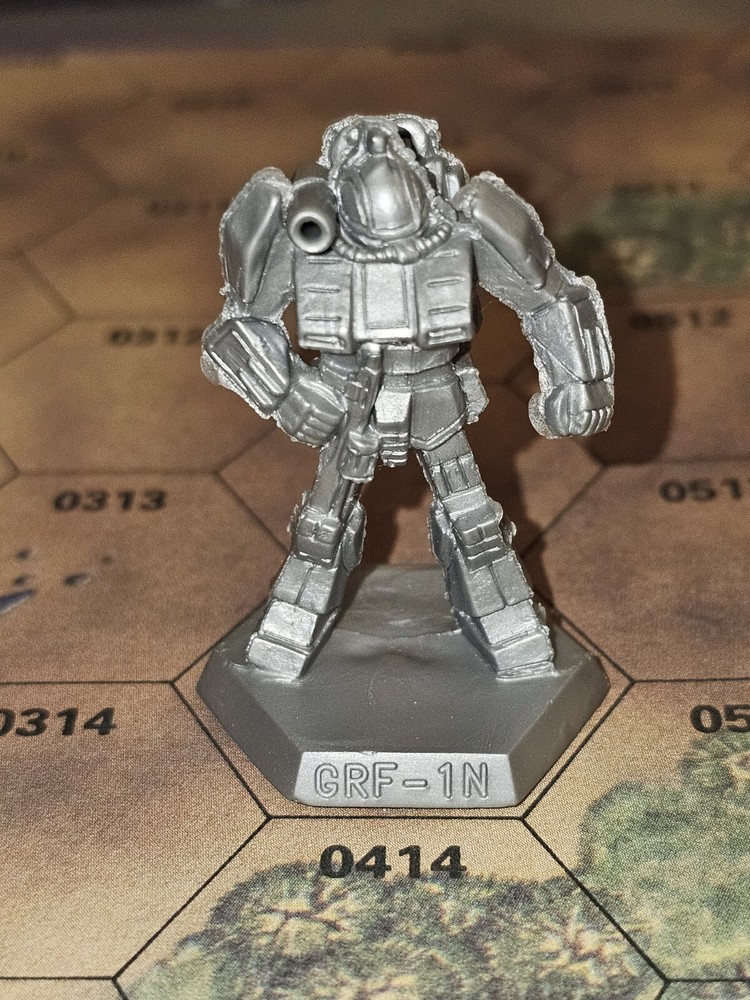 FASA Battletech 1604 Robotech Defender WARHAMMER GRF-1N Miniature Replacement