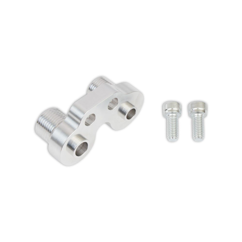 Holley A/C Compressor Fitting 199-202; A/C Compressor Line Adapter, SD7