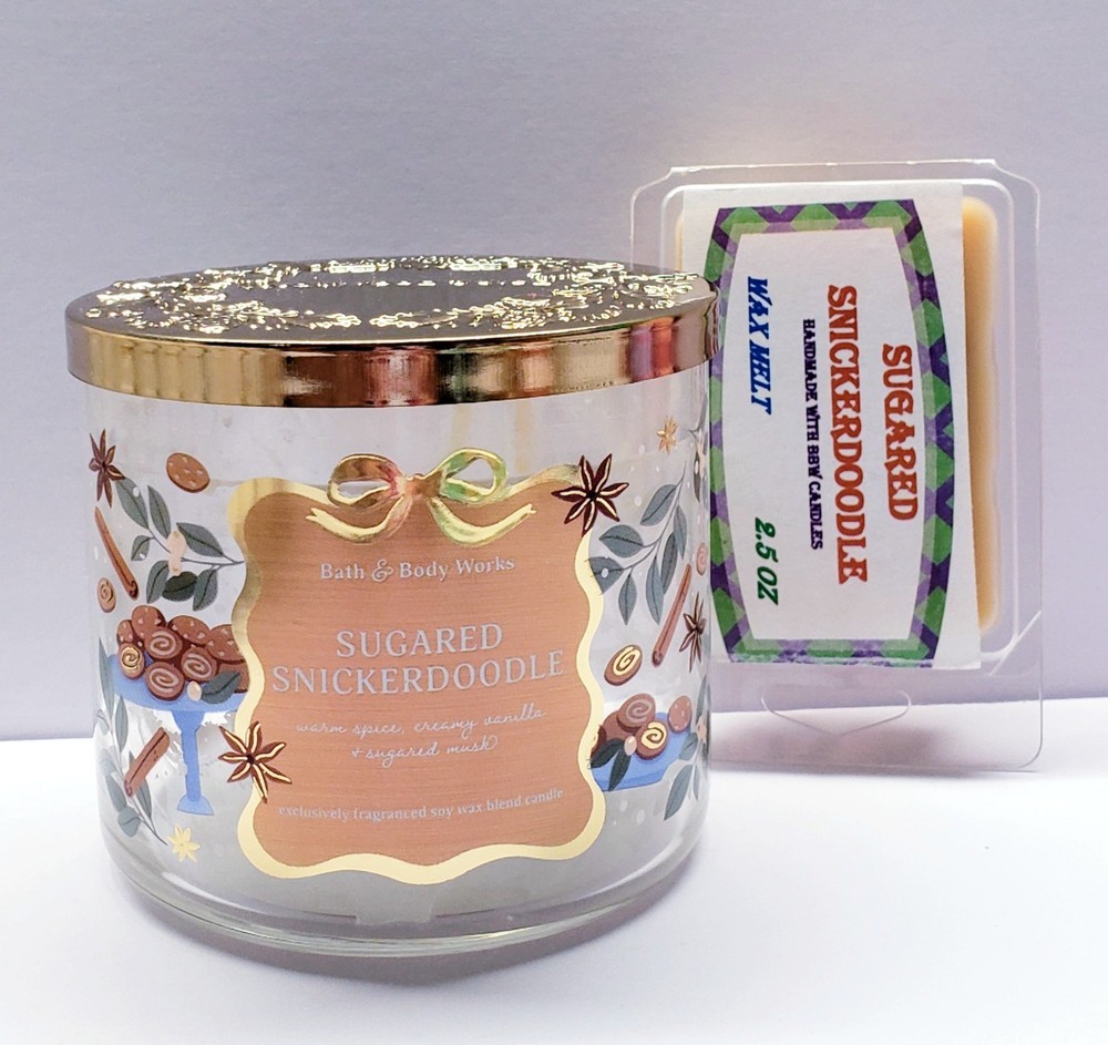 SUGARED SNICKERDOODLE -Bath & Body Works Candle Wax Melts- $6 per pack