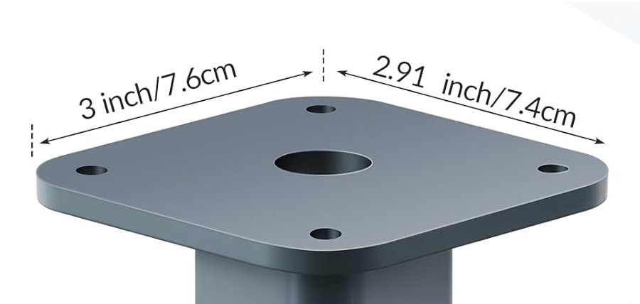 T Post Bird House Bird Feeder Mounting Plate