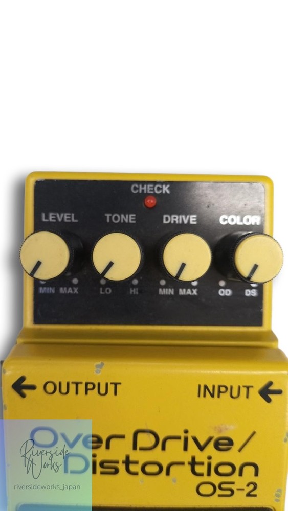 BOSS OS-2 Overdrive/Distortion Effect Pedal Guitar Used