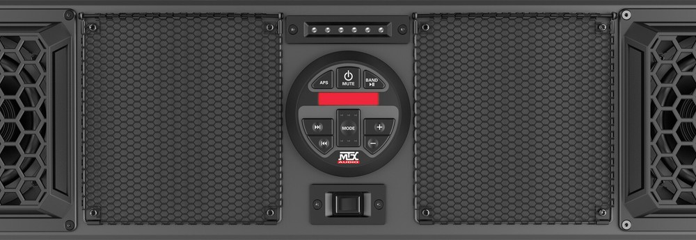 MTX Audio MUDSYS46 Bluetooth Overhead UTV Audio System