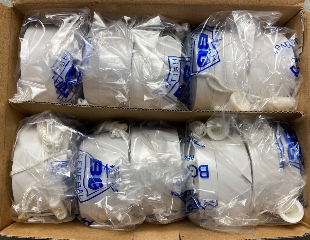 BG Electrical 801-01 6A 1 Way Ceiling Switch