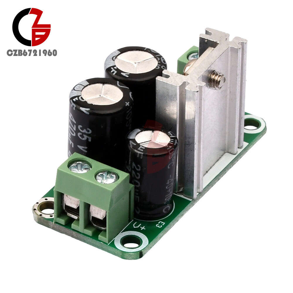 Single Regulated Power Supply Module DC 5/9/12/15/24V Rectifier Filter Board 1A