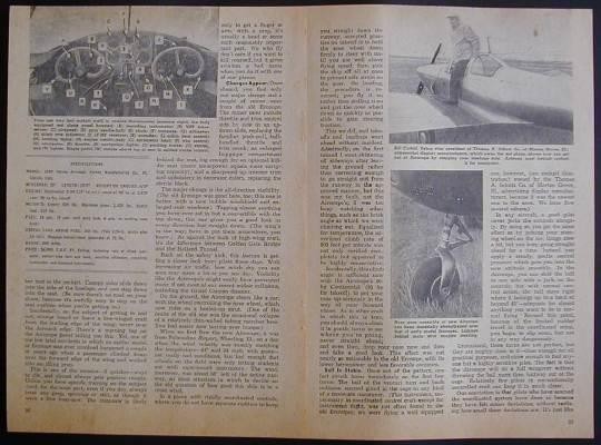Forney Aircoupe 1958 Cockpit Flight Test Report