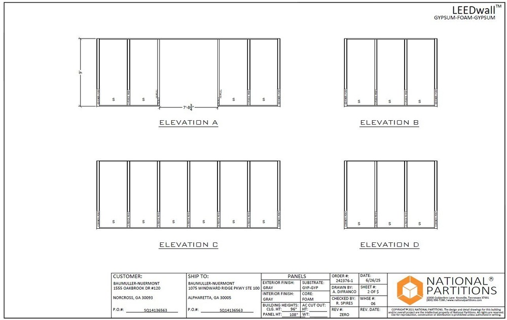 Modular Office Partitions by National Partitions