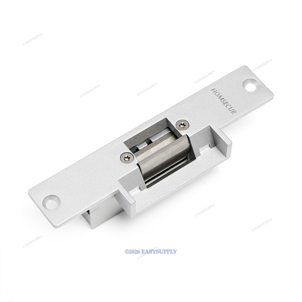 HOMSECUR Access Control System Set With Remote Controller Keyfob Strike Lock