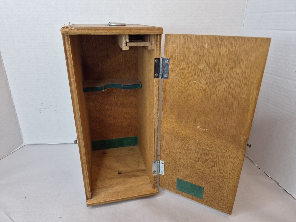 Vintage Monolux 600x Microscope Replacement Wood Storage Case