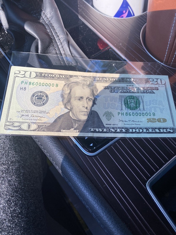 $20 2017 Low Serial Numbers 86000000 🔥🔥