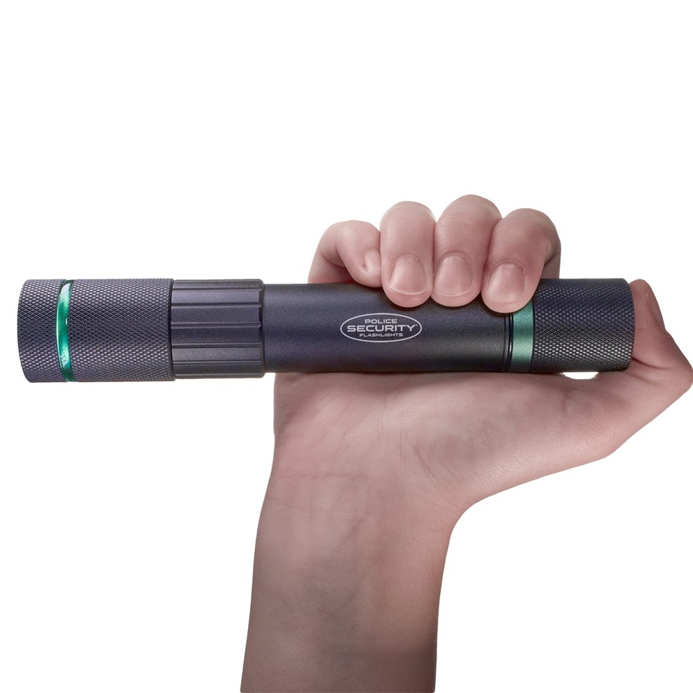 Police Security Dover 1000 Lumen Rechargeable Flashlight – USB Quik Connec