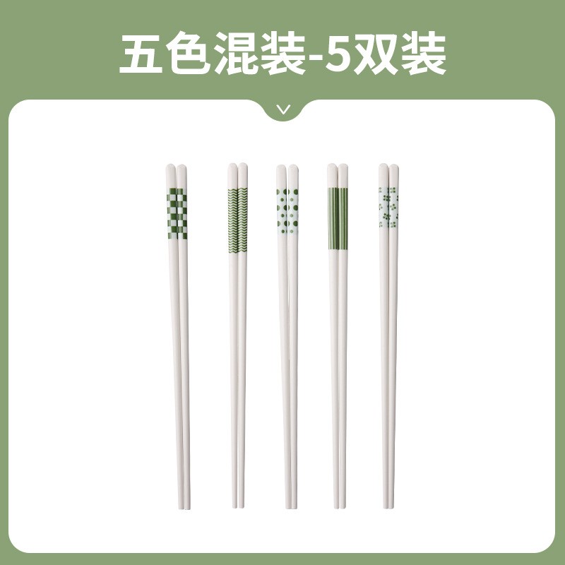 Northern Europe Minimalist Style Kitchenware Ceramic Chopsticks Home Tableware