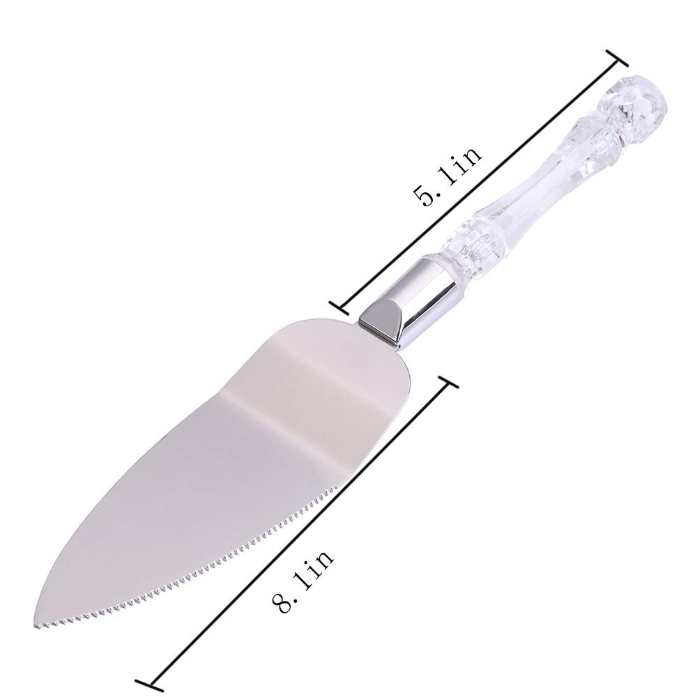 Wedding Cake Knife and Server Set