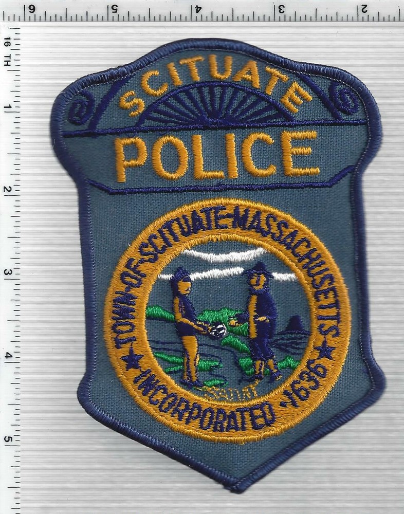 Scituate Police (Massachusetts) 3rd Issue Shoulder Patch