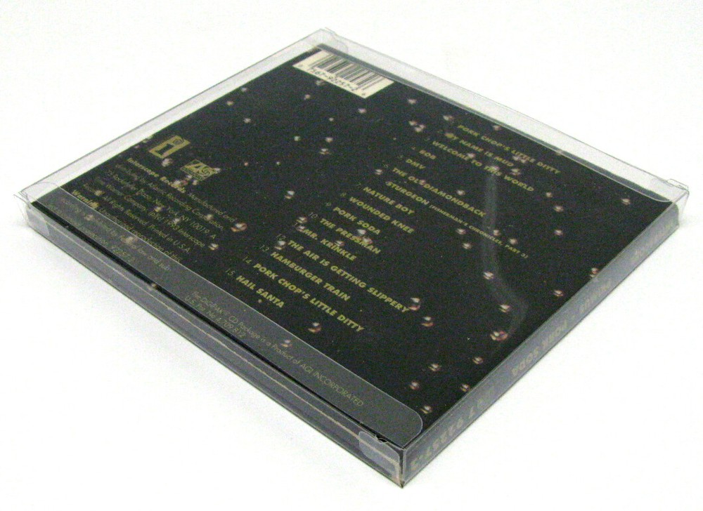 50x MUSIC CD CARDBOARD CD CASE - CLEAR PLASTIC PROTECTIVE BOX PROTECTOR SLEEVE