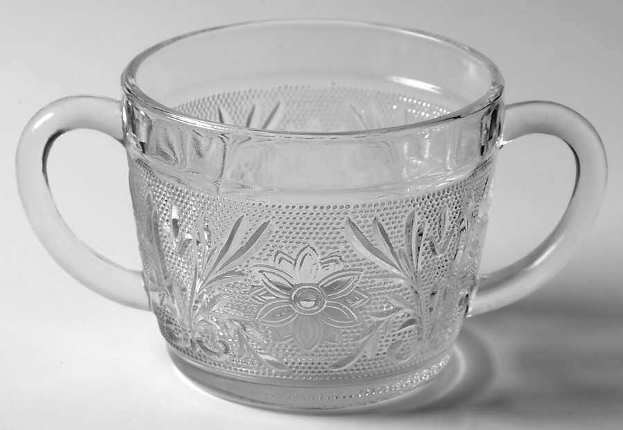 Anchor Hocking Sandwich Clear Open Sugar 6527