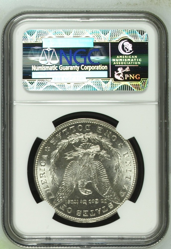 1887 Morgan Silver Dollar NGC MS-63