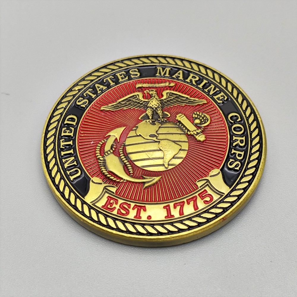 US Marine Corps Remembering Our Veterans Challenge Coin