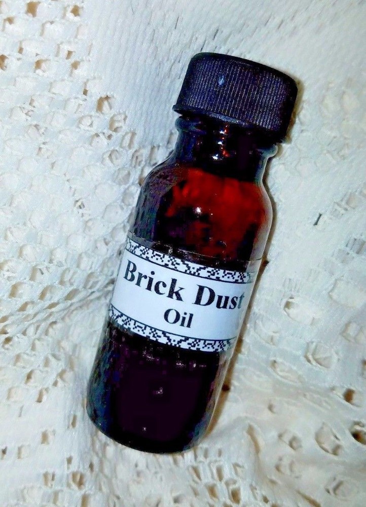 RED BRICK DUST OIL  - Santeria, Wicca, Gothic