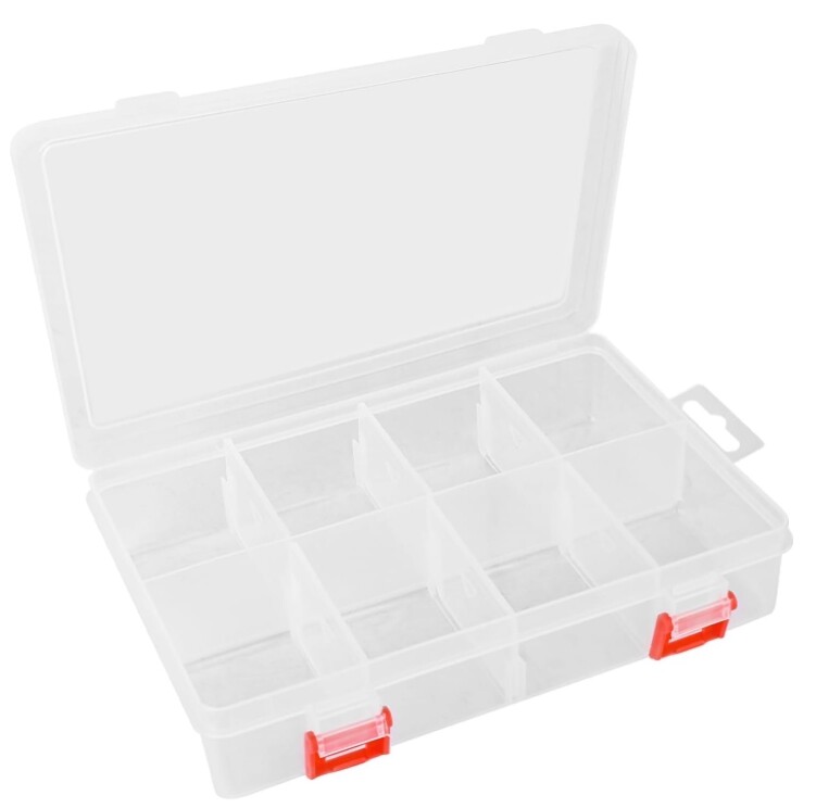 Organizer box storage container storage Box plastic small parts tool Box clear