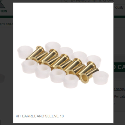 KIT BARREL AND SLEEVE 10 #1051192-01