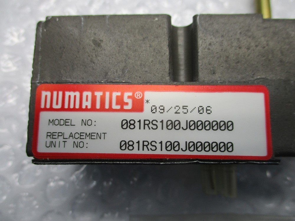 NUMATICS 081RS100J000000 PRESSURE REGULATOR NSNP