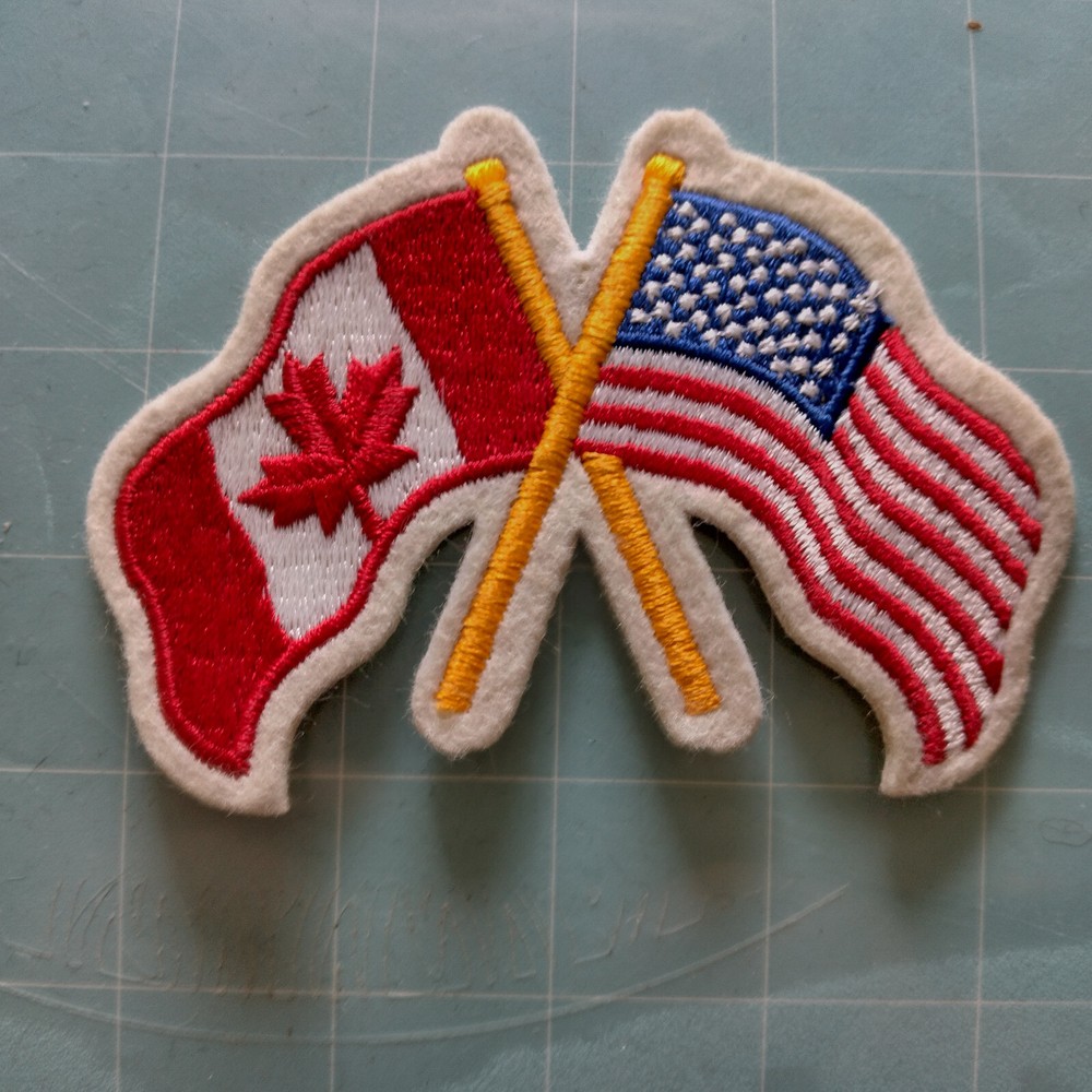 USA - Canada Paintball Patch size 4x4