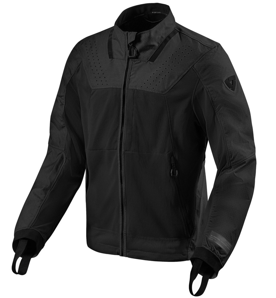 Rev'It Territory Mens Textile Motorcycle Jacket Black