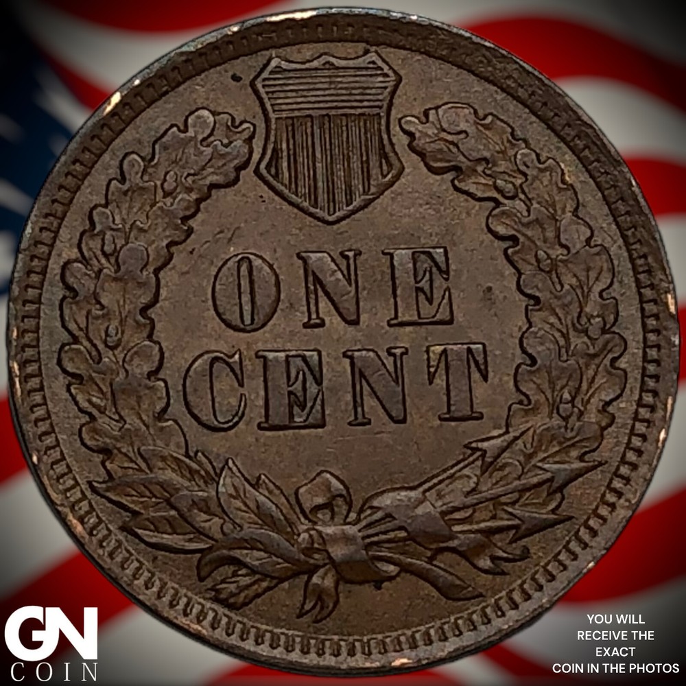 1907 Indian Head Cent Penny X1969