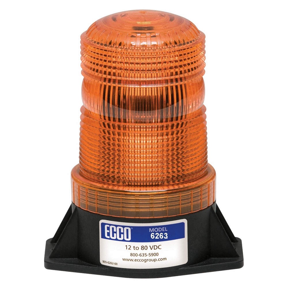 ECCO Beacon Light,Amber,Flashing 406A65