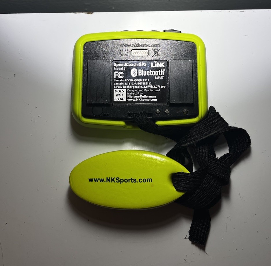 NK SpeedCoach GPS Model 2 with R2 Microphone