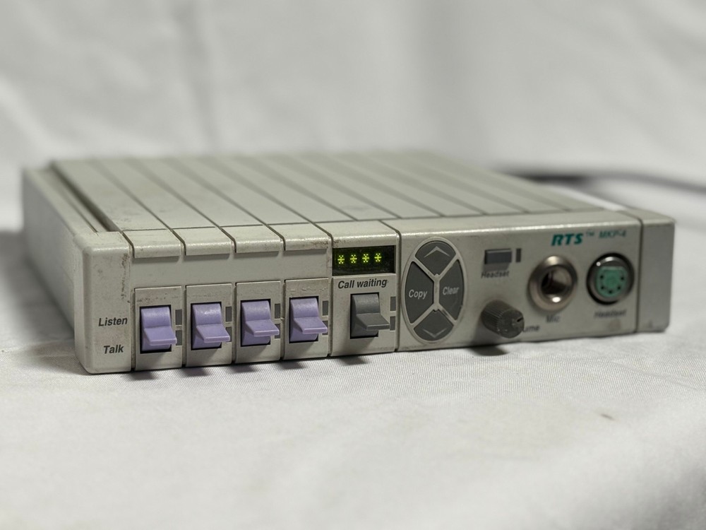 RTS MKP-4 User Programmable Intercom System