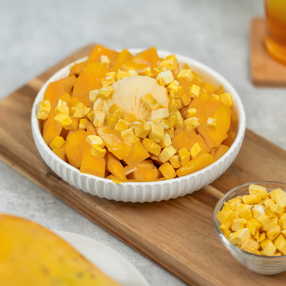 Tea Zone Freeze-Dried Mango, Diced - Bag