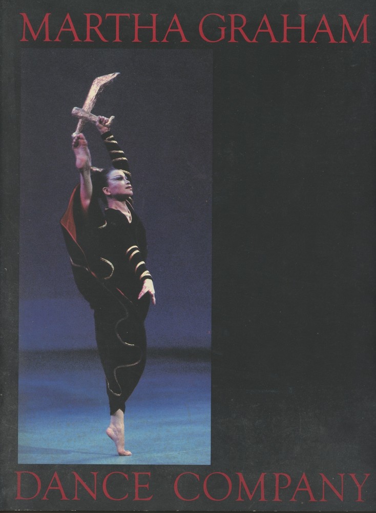 Martha GRAHAM (1894–1991): Signed Souvenir Program (DANCE) (CHOREOGRAPHY)