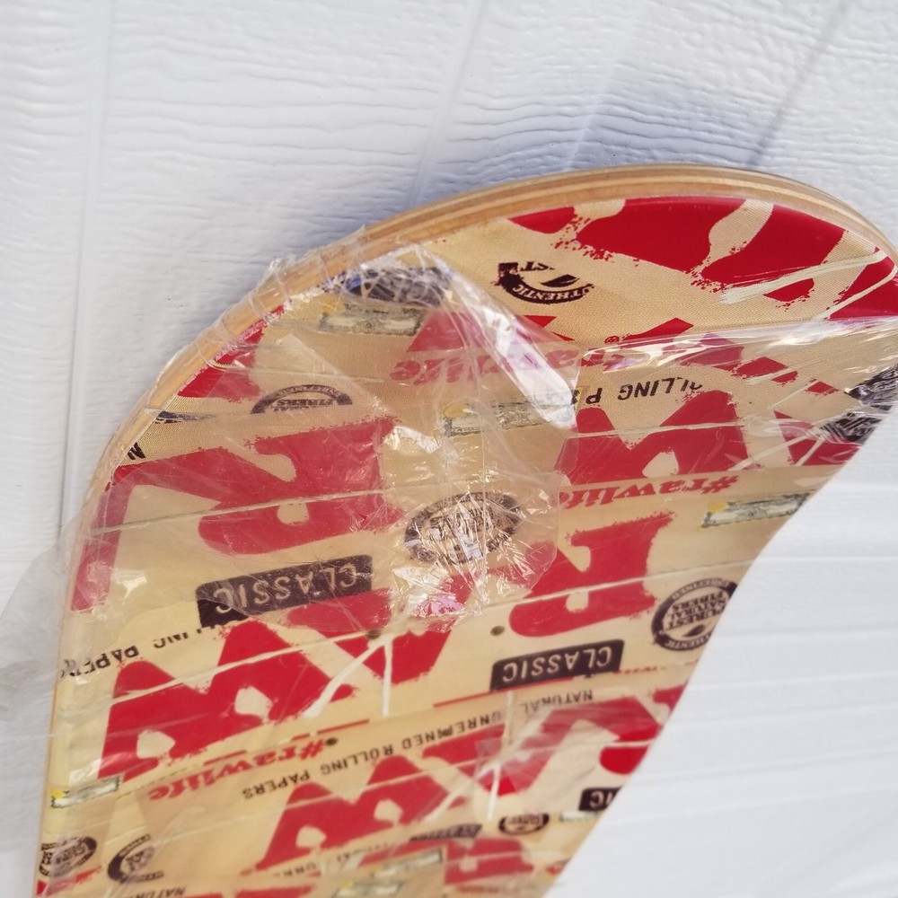 Raw Rolling Papers Skateboard Deck Still in the Plastic NEW