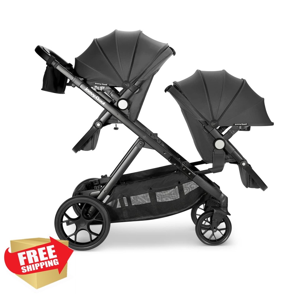 Joovy New Qool Front Adapters Black