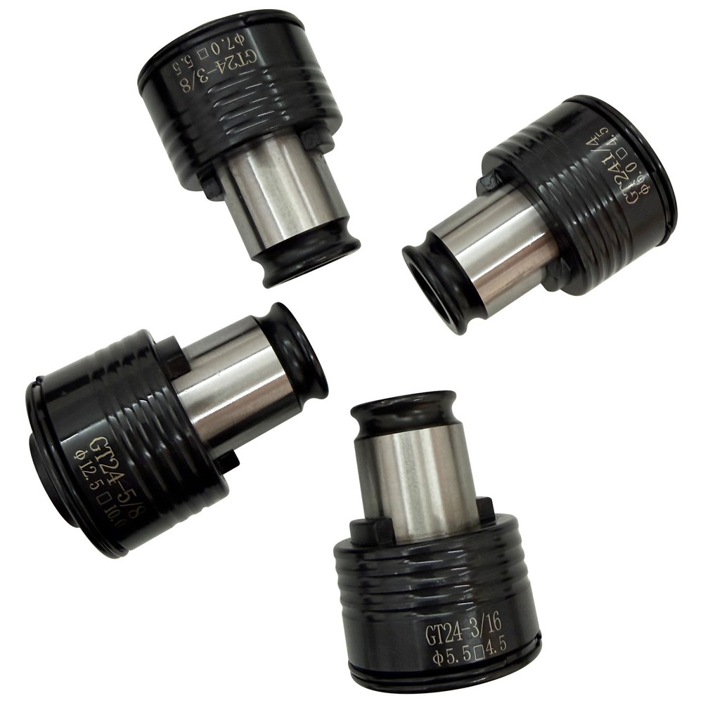 Tapping Machine ANSI Chuck Set 12PCS Quick Change Chuck 1/8"-7/8"