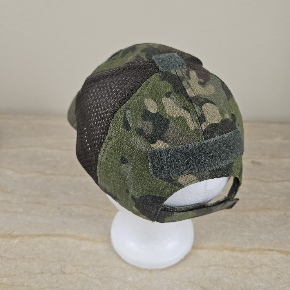 Camo Punisher Caps, Black And Green Camo Hats Strapback