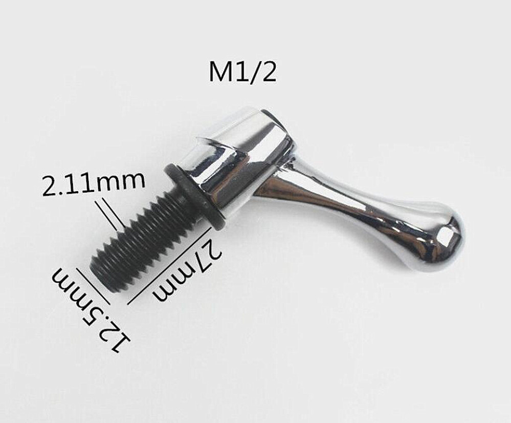 2Pcs Milling Machine Table Lock Bolt Handle CNC Vertical Mill Tool M12 Or M1/2