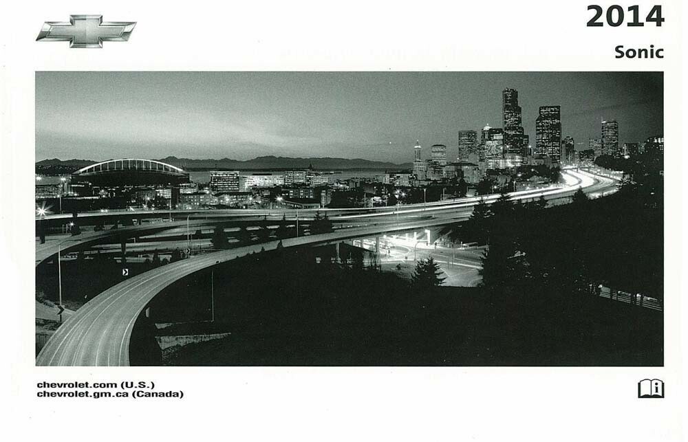 2014 Chevrolet Sonic Owner's Manual
