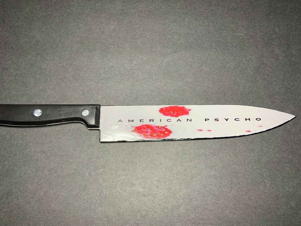 American Psycho Patrick Bateman Horror Kitchen Knife