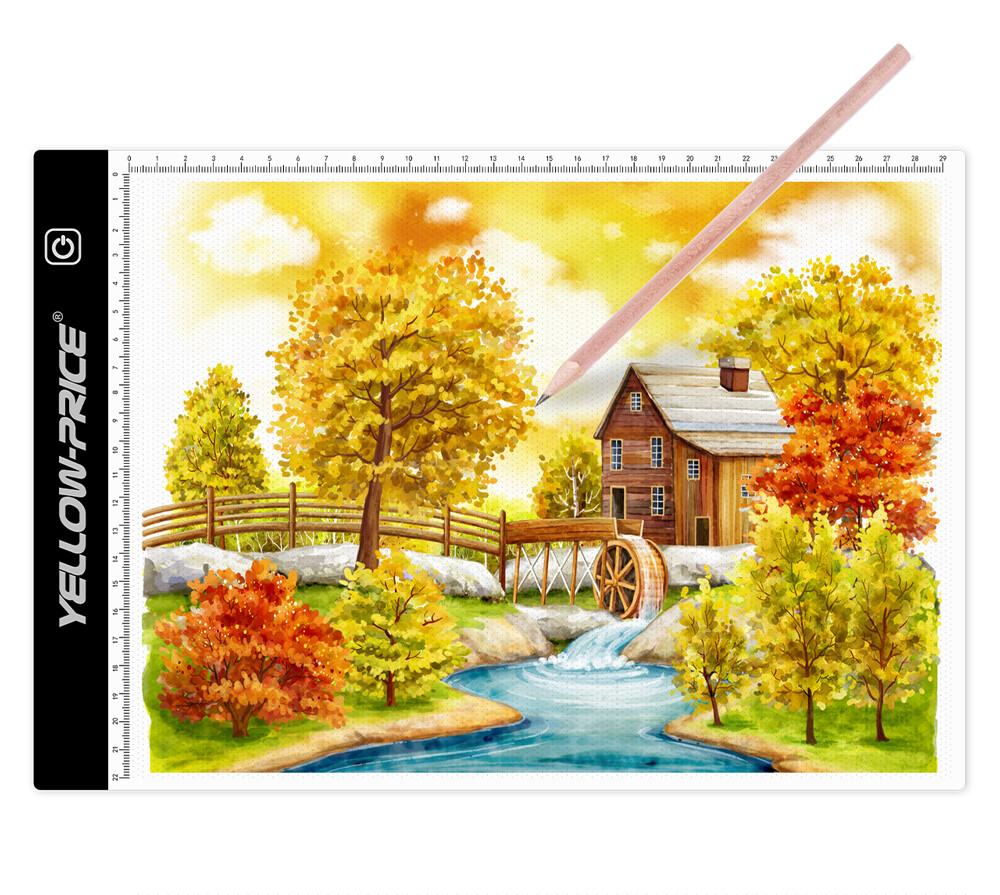[A4 LED Drawing Board] Practical Trace Light Pad Copy Box for Sketch Handwork