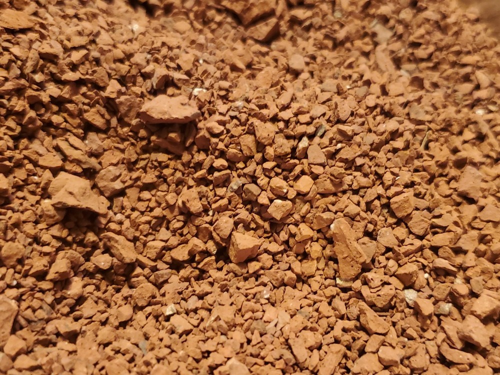 Red Brick Dust 1 pound Rough Coarse-Chips