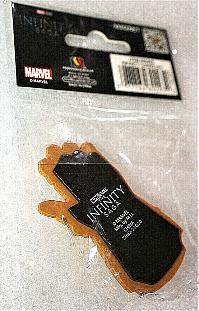 Marvel Comics Kawaii Style Thanos Gauntlet Infinity Refrigerator Magnet New MIP