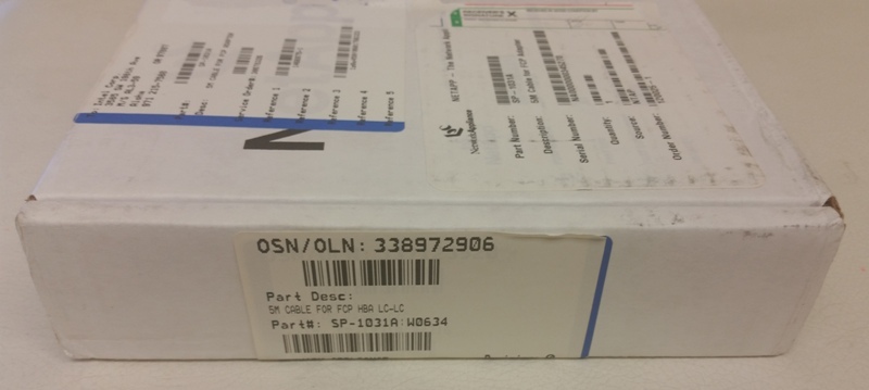 NetApp X1031A 5M Cable for FCP Adapter