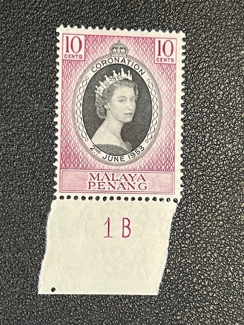 Malaya Penang stamp 27 MH